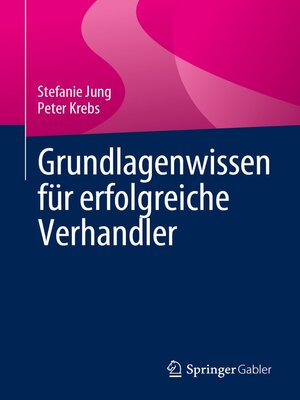 cover image of Grundlagenwissen für erfolgreiche Verhandler